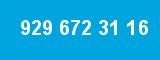 929 672 31 16 929 672 31 16